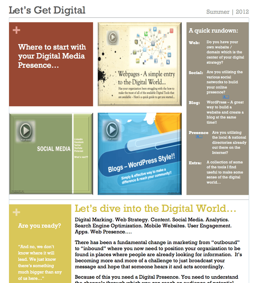 Digital Media Guide - Giddyup Enterprises